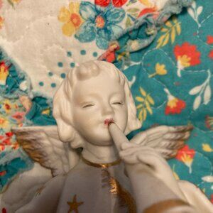 Schmid musical angel figurine. Works